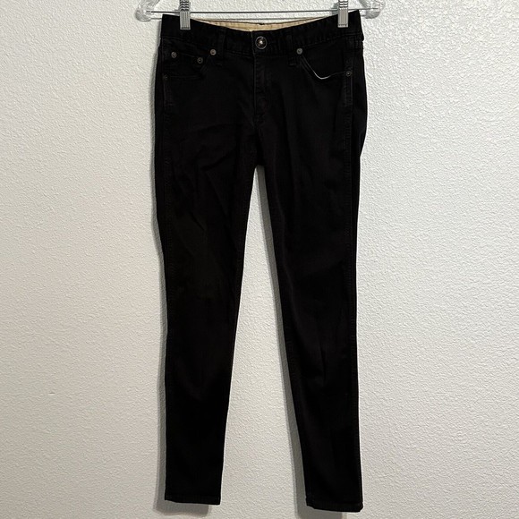 rag & bone Pants - Rag & Bone handmade in New York Ankle Skinny Black Jean Pants Women’s Size 26